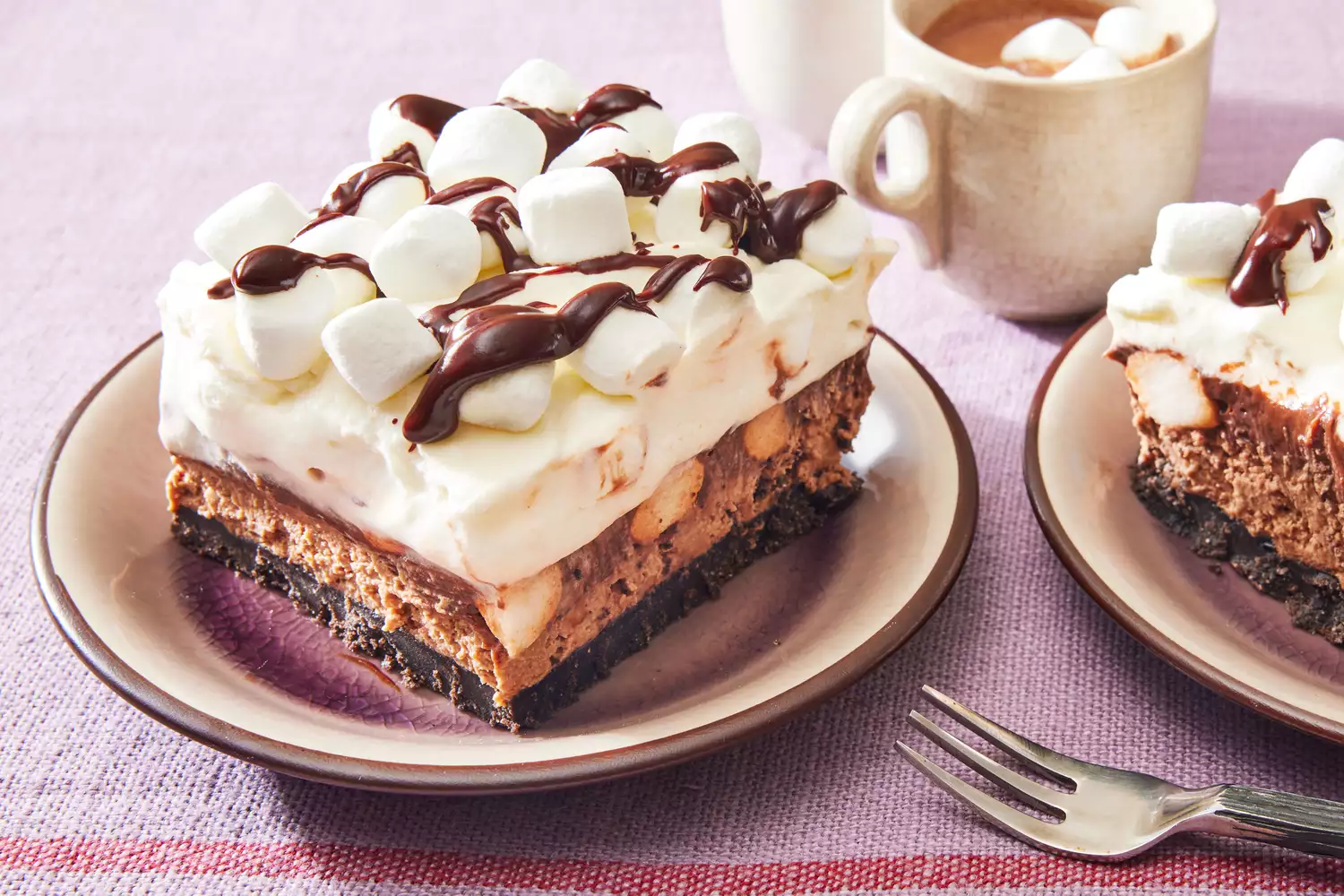 Hot Chocolate Lasagna
